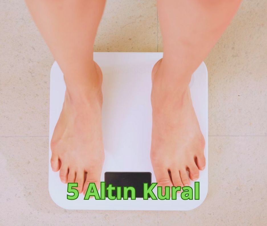 Diyabetle kilo verme için tartı üzerinde ayak, 5 altın kural ile sağlıklı zayıflama.