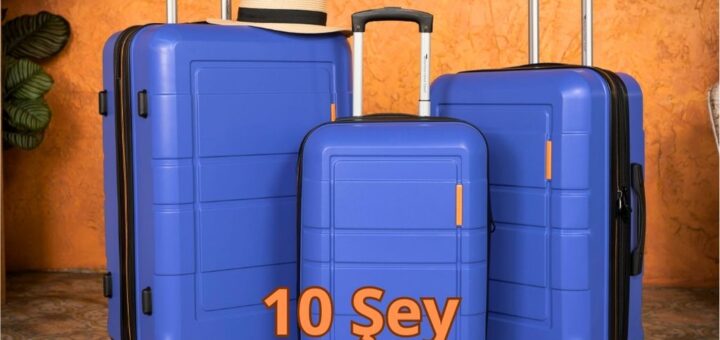 Diyabetle tatil için bavul, 10 gerekli şey ile seyahat rehberi.